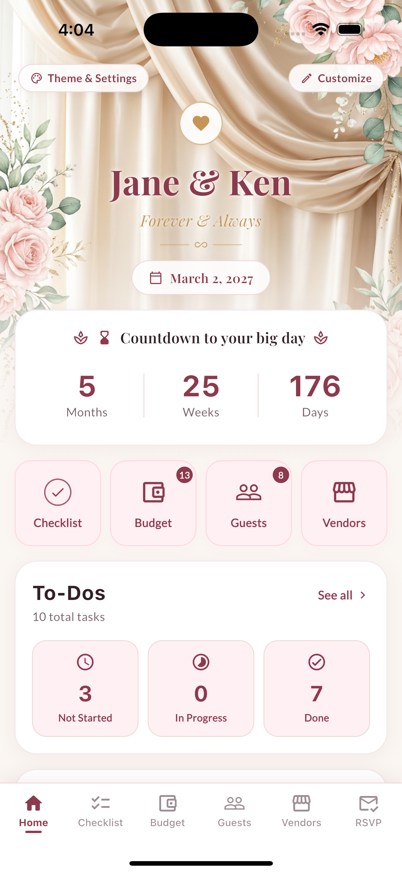 MyWeddingPal Mobile App